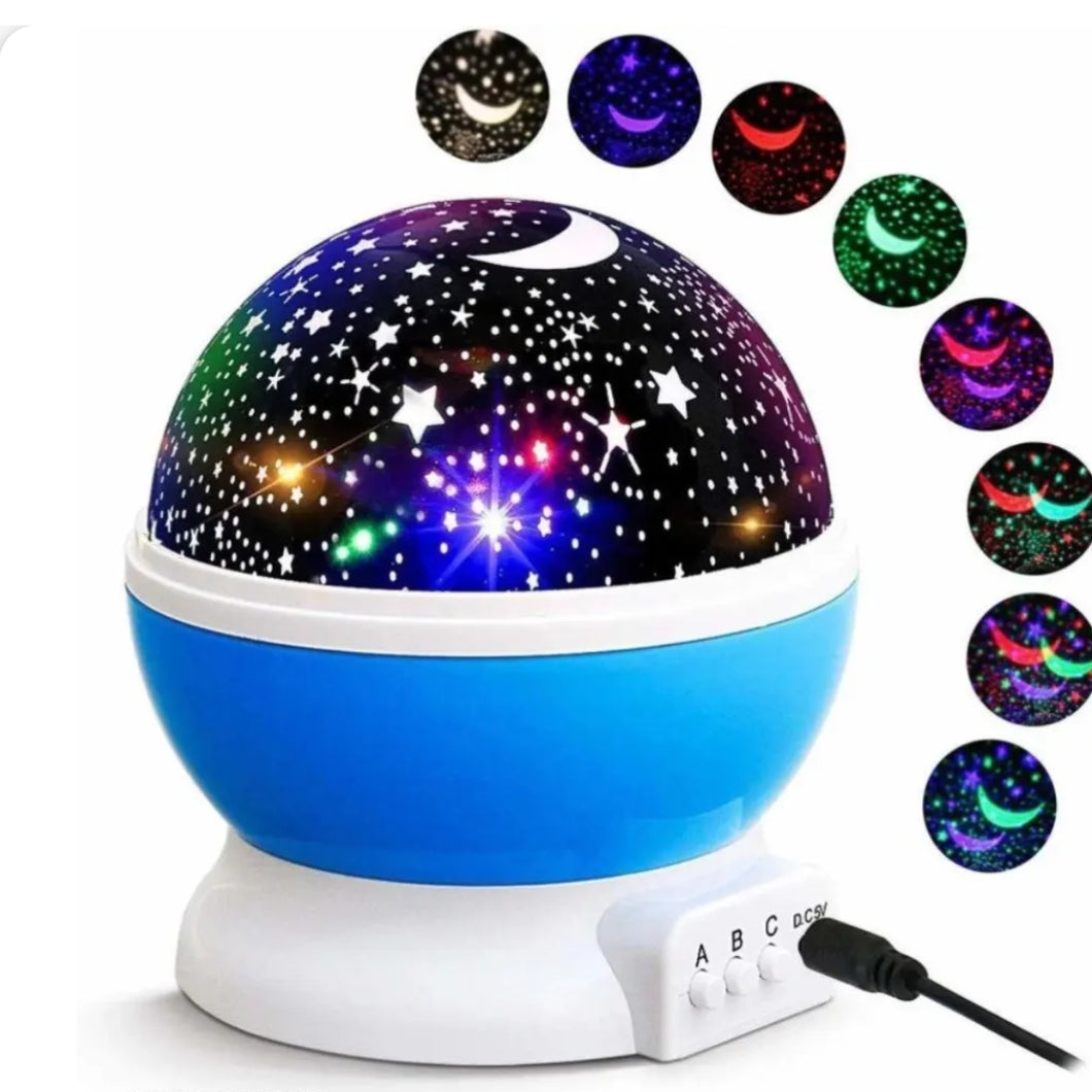 Star Master Rotating 360 Degree Moon Night Light Lamp Projector