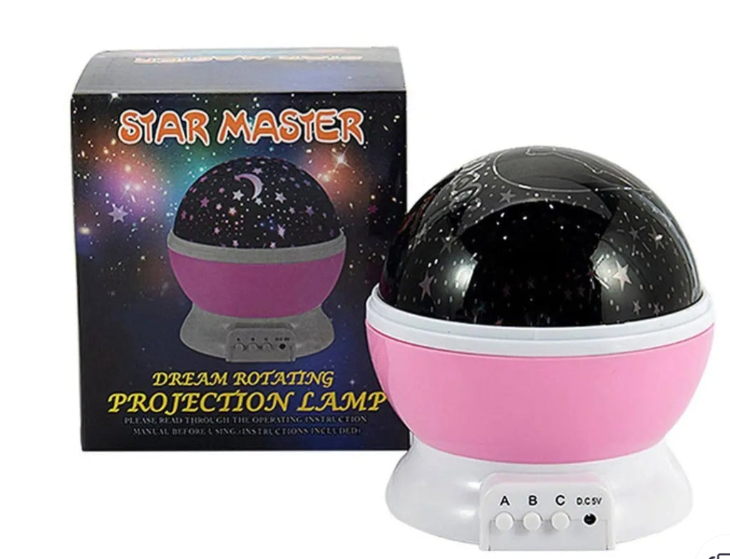 Star Master Rotating 360 Degree Moon Night Light Lamp Projector