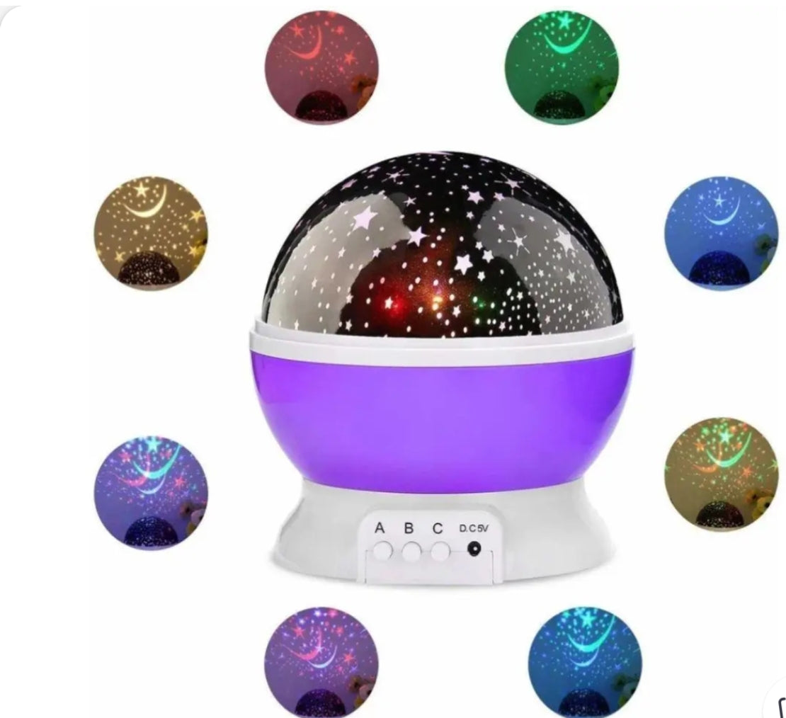 Star Master Rotating 360 Degree Moon Night Light Lamp Projector